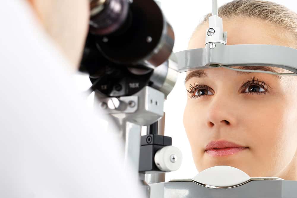 Cataracts eye examination